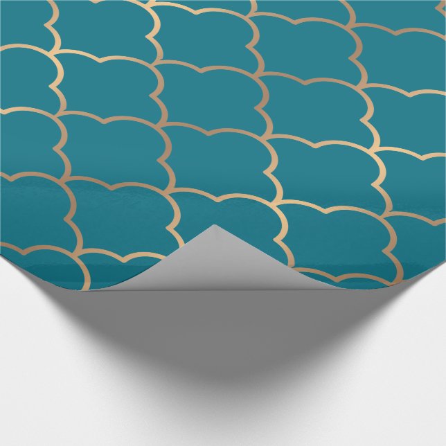Elegant Art Deco Pattern. Wrapping Paper (Corner)