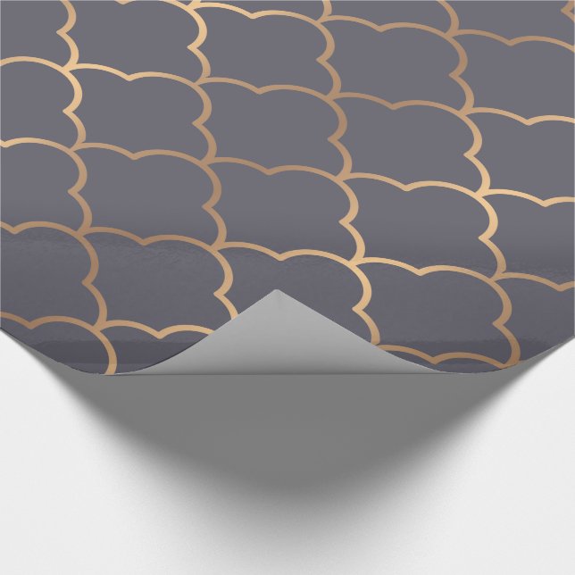 Elegant Art Deco Pattern. Wrapping Paper (Corner)