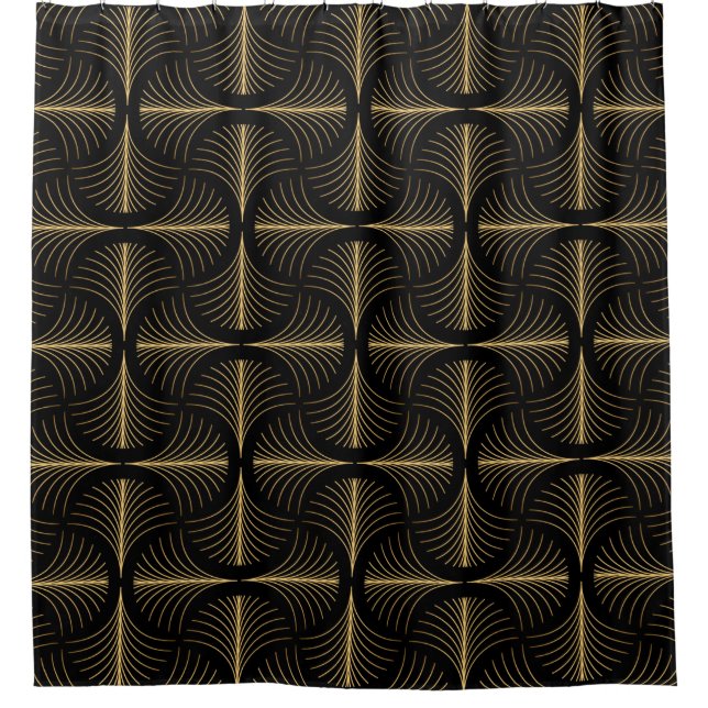 Elegant Art Deco style seamless repeat pattern wit (Front)