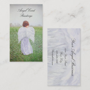 Elegant Art Design Angel Card Reading