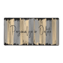 Elégant Art Moderne Taupe Silver Grey Luxe Classy