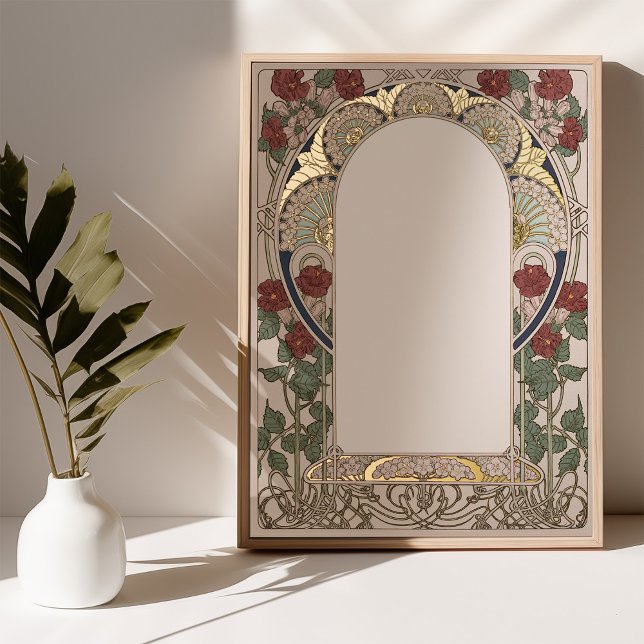 Elegant Art Nouveau Inspired Ketubah Handwriting Foil Prints (Creator Uploaded)