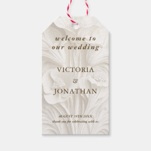 Elegant Art Nouveau Wedding Gift Tags