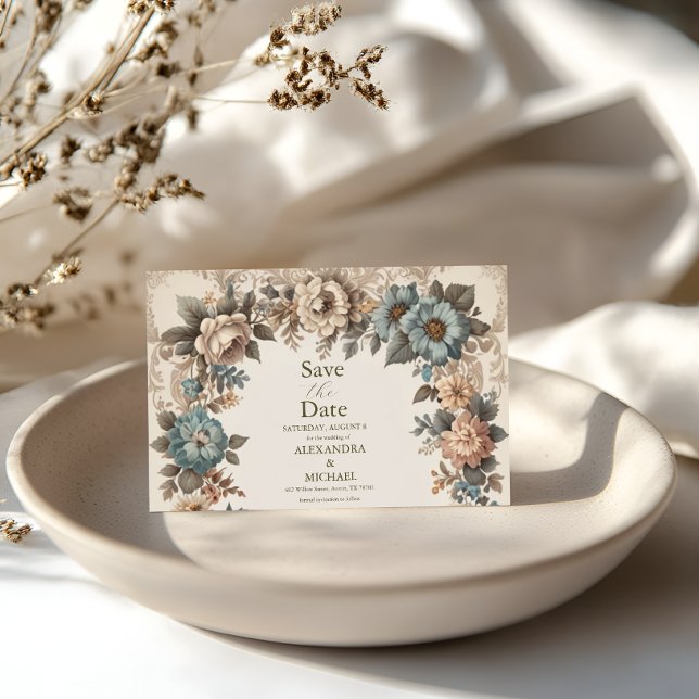 Elegant Art Nouveau Wedding Invitation (Creator Uploaded)