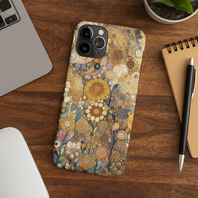 Elegant Artistic Antique Art Nouveau Style Floral Case-Mate iPhone Case (Creator Uploaded)
