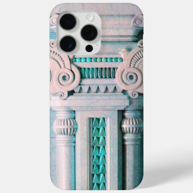 ELEGANT ARTISTIC PINK BLUE FANTASY DECOR Case-Mate iPhone CASE (Back)