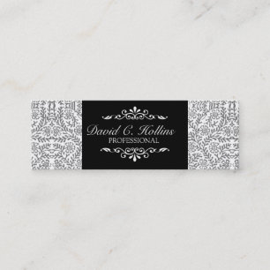 Elegant Artistic Promotional  Chicness Fancy Cute Mini Business Card