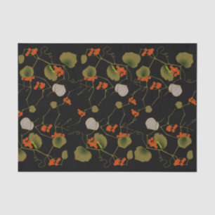 Elegant Asian Floral Tissue Paper