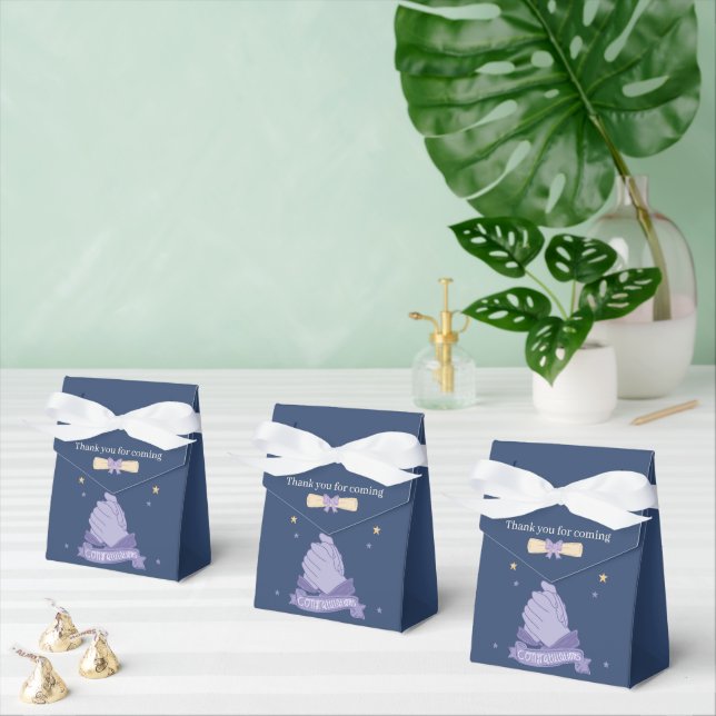 Elegant ASL Graduation Favour Favor Box (Multiple)