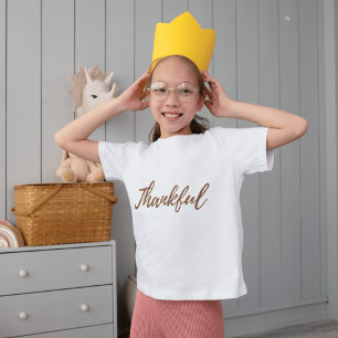Elegant Autumn Leaf T-Shirt