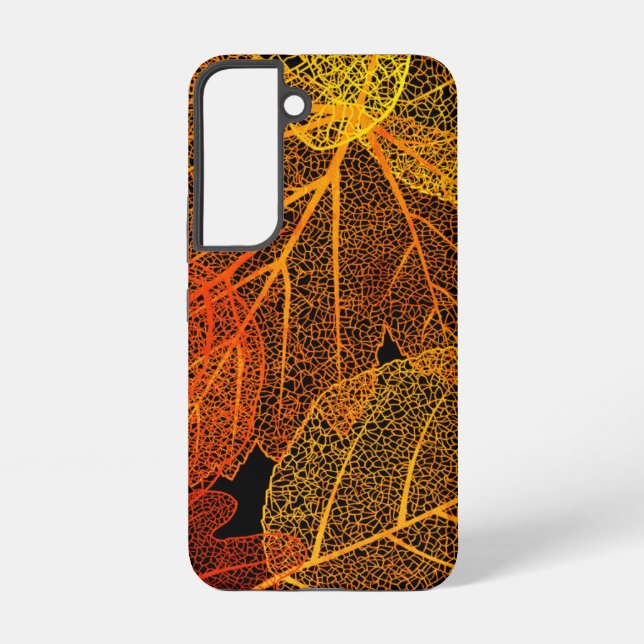 Elegant Autumn Leaves   Samsung Galaxy S22 Case (Back)