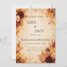 Elegant Autumn| Rustic Boho Fall Wedding
