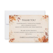 Elegant Autumn Wedding | Rustic Fall Wedding