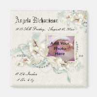 Elegant Baby Boy or Girl Scrapbook Photo Frame
