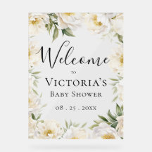 Elegant Baby in Bloom Floral Baby Showe