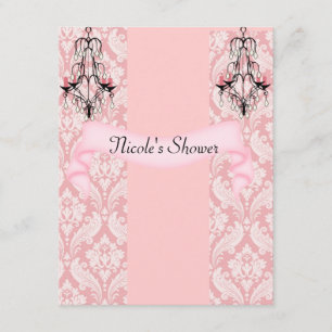 Elegant BABY OR WEDDING Shower  Invitations