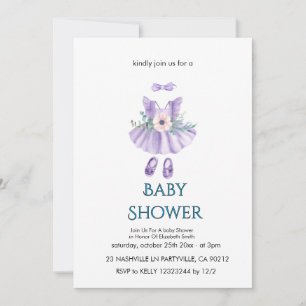 Elegant Baby Shower Invitation