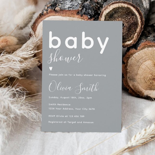 Elegant Baby Shower Invitation (Creator Uploaded)