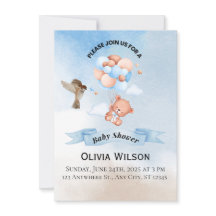 Elegant Baby Shower Invitation Template