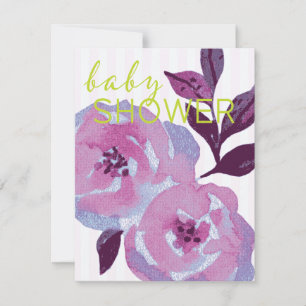 Elegant Baby Shower Invitation Template