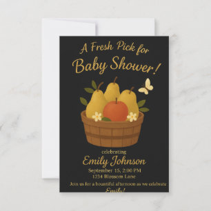 Elegant Baby Shower Invitation Template
