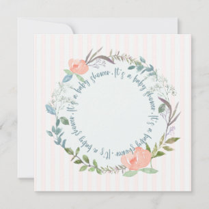 Elegant Baby Shower Invitation Template