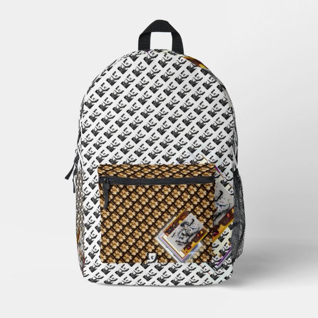 Elegant Backpacks, Sling Bags And Print Cut Sew  (Front)