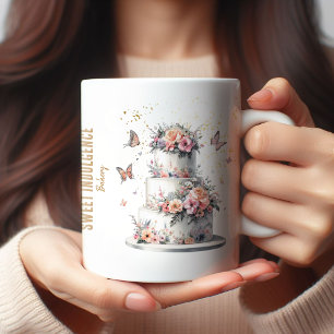 Elegant Bakery Cake Promotional  Coffee Mug
