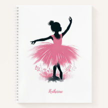 Elegant Ballerina Silhouette Ballet