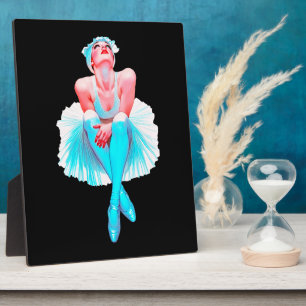 Elegant Ballerina Wall Art – Graceful Ballet Dance Plaque
