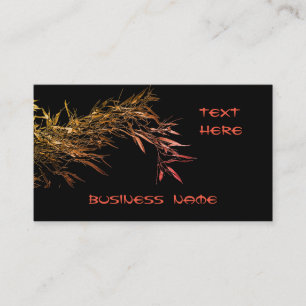 Elegant Bamboo business card