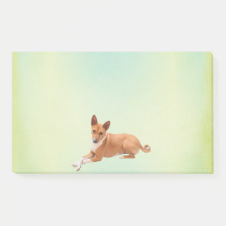 Elegant Basenji Dog  Post-it Notes