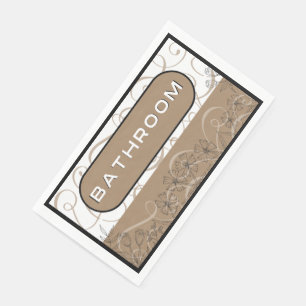 Elegant Bathroom Paper Guest Towel Napkin