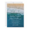 Elegant Beach Blue Ocean Wedding