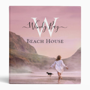Elegant Beach House Classeur du livre d'invité