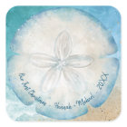 Elegant Beach Photo Watercolor Sand Dollar