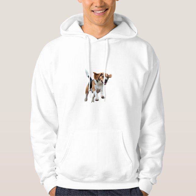 Elegant Beagle Hoodie (Front)