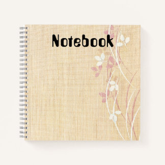 Elegant Beautiful Floral Notebook