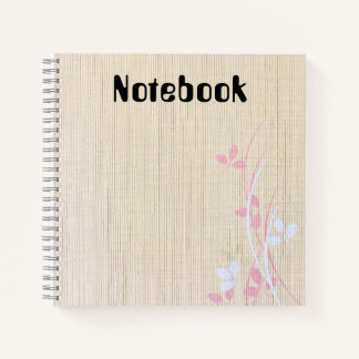 Elegant Beautiful Floral Notebook