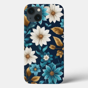 Elegant & Beautiful Spring Floral Pattern Art iPhone 13 Case