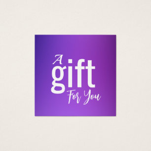 Elegant Beauty Salon Gift Certificate Card –Simple