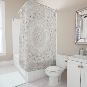 Elegant Beige Boho Medallion Design