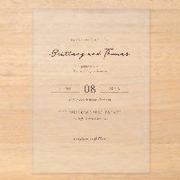 Elegant Beige Calligraphy Wedding