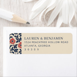 Elegant Beige Floral Borders