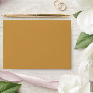 Elegant Beige Modern Typography Minimalist Wedding Envelope