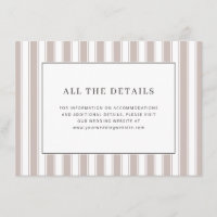 Elegant Beige Striped Border
