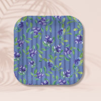 Elegant Berry Sweet Blueberries Baby Shower