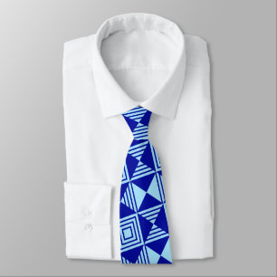 Elegant Best Friend Gifts Abstract Geometric Tie