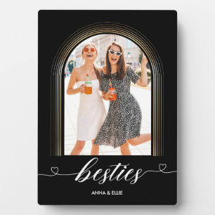 Elegant Besties Photo Keepsake Modern Gold Frame