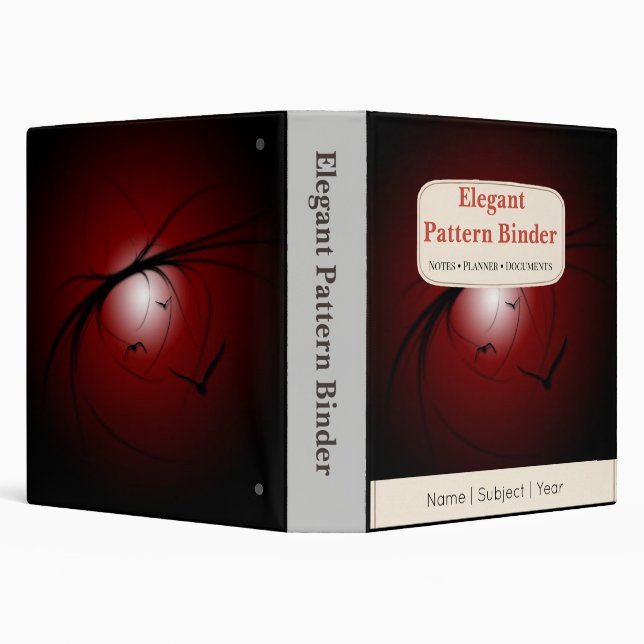 Elegant Binder | Notes Planner Documents (Background)